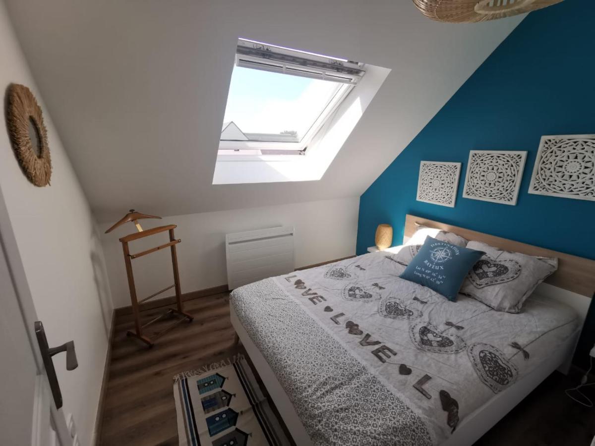 Les Pommiers Duplex Cosy Tout Confort Dans Maison Neuve Avec Terrasse Entree Independante 5 Mn De Bayeux Et 10 Mn Plage Du Debarquement Sommervieu Ngoại thất bức ảnh