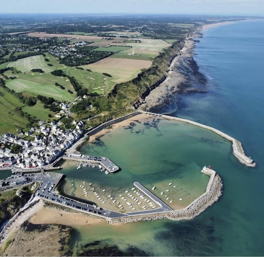 Les Pommiers Duplex Cosy Tout Confort Dans Maison Neuve Avec Terrasse Entree Independante 5 Mn De Bayeux Et 10 Mn Plage Du Debarquement Sommervieu Ngoại thất bức ảnh